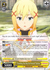 Image for "Something That Must Be Protected" Darkness (KonoSuba) (KS/W49-E014 U) - Weiss Schwarz
