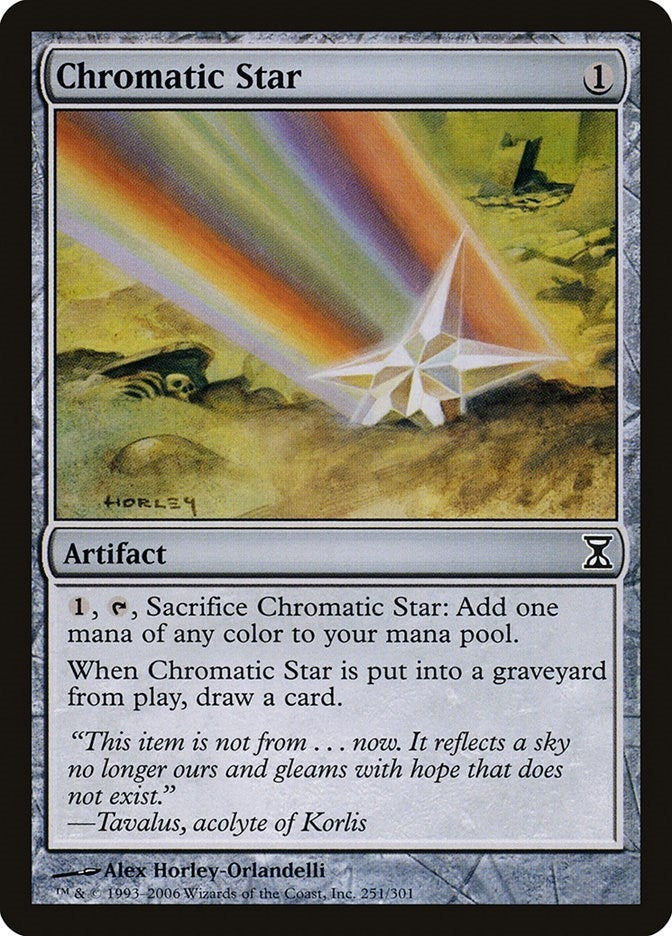 Image for Chromatic Star (Time Spiral) (251) - Magic: The Gathering