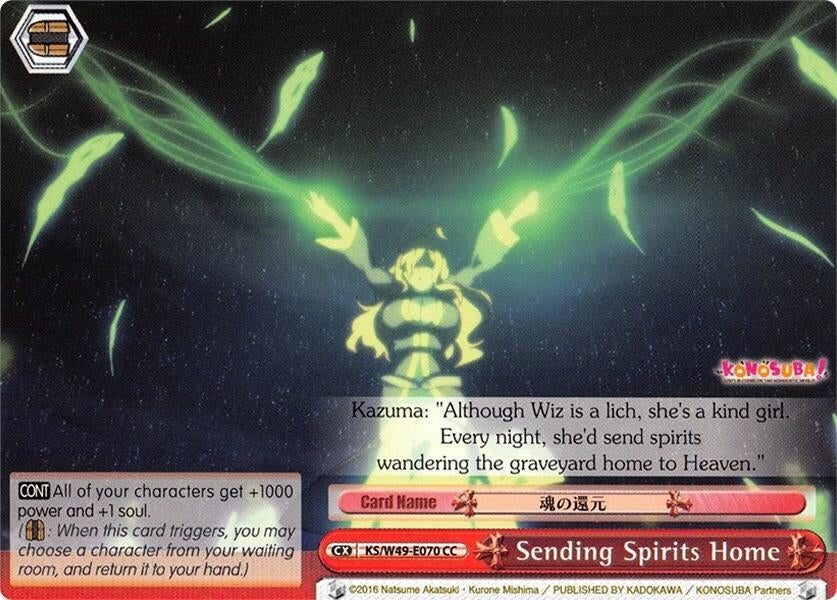 Image for Sending Spirits Home (KonoSuba) (KS/W49-E070 CC) - Weiss Schwarz