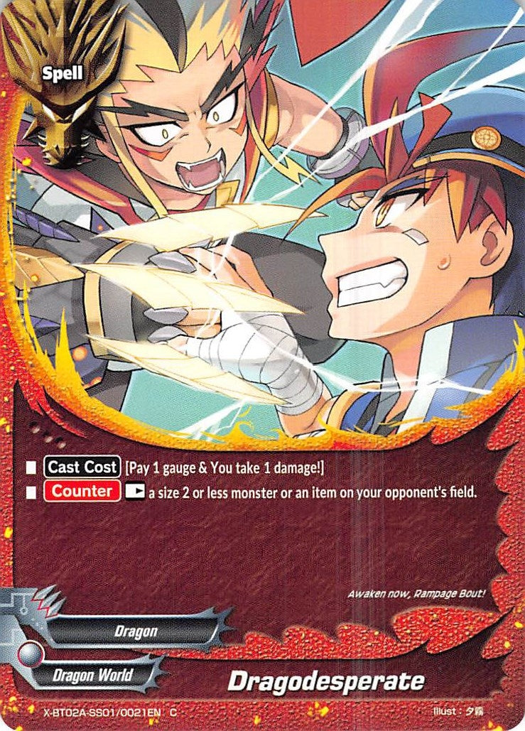 Image for Dragodesperate (Evolution & Mutation) (X-BT02A-SS01/0021EN) - Future Card BuddyFight
