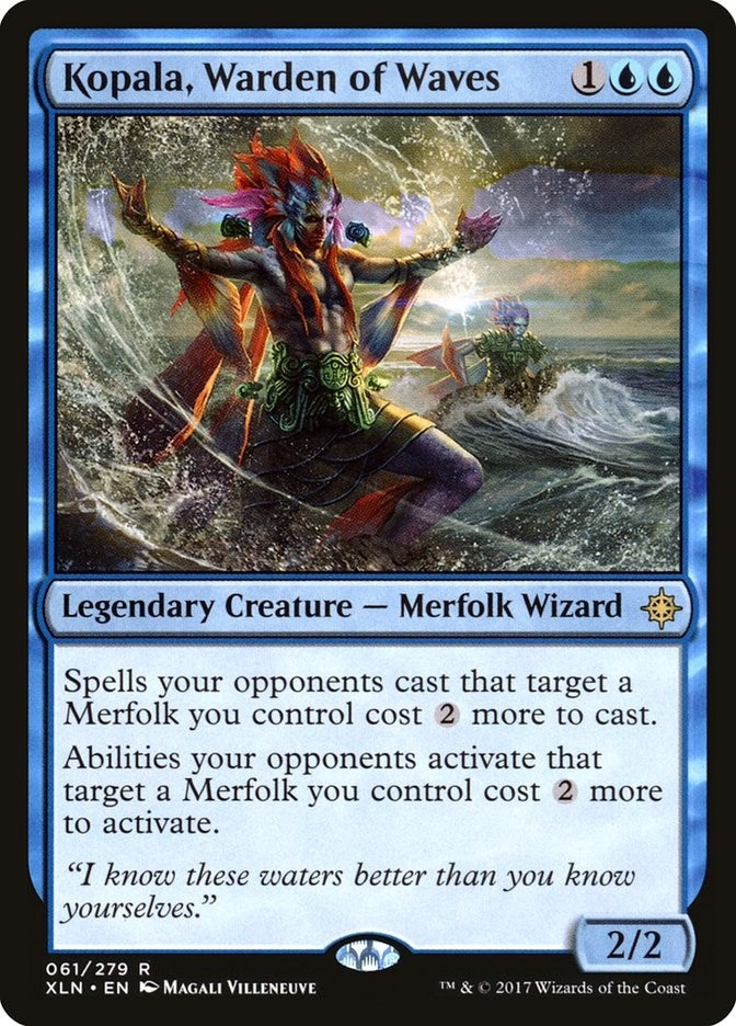 Image for Kopala, Warden of Waves (Ixalan) (61) - Magic: The Gathering