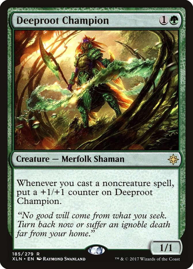 Image for Deeproot Champion (Ixalan) (185) - Magic: The Gathering
