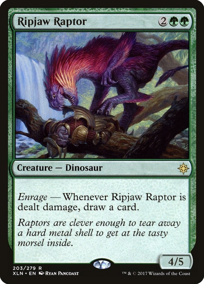 Image for Ripjaw Raptor (Ixalan) (203) - Magic: The Gathering
