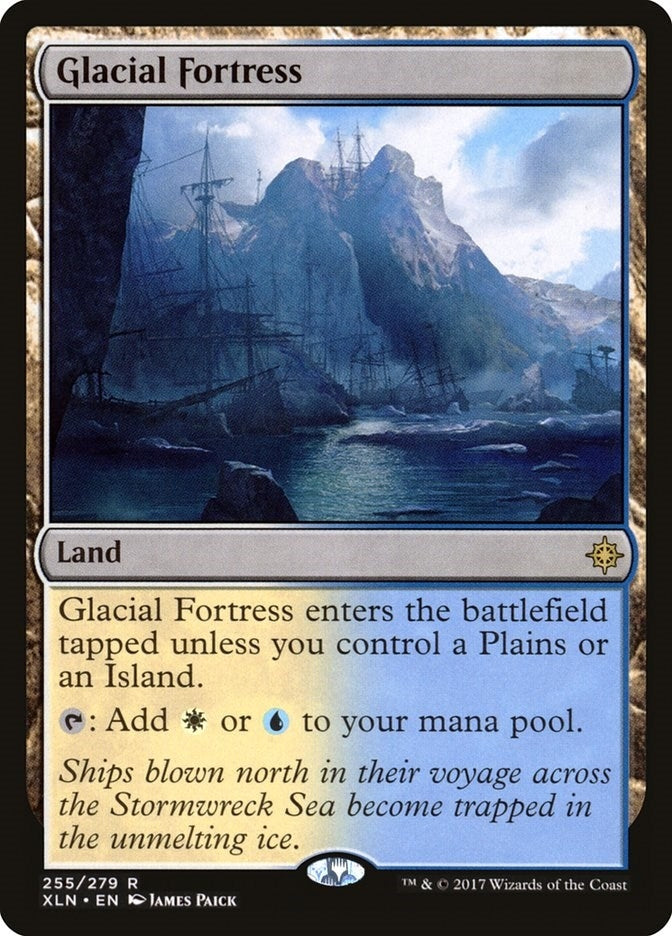 Image for Glacial Fortress (Ixalan) (255) - Magic: The Gathering