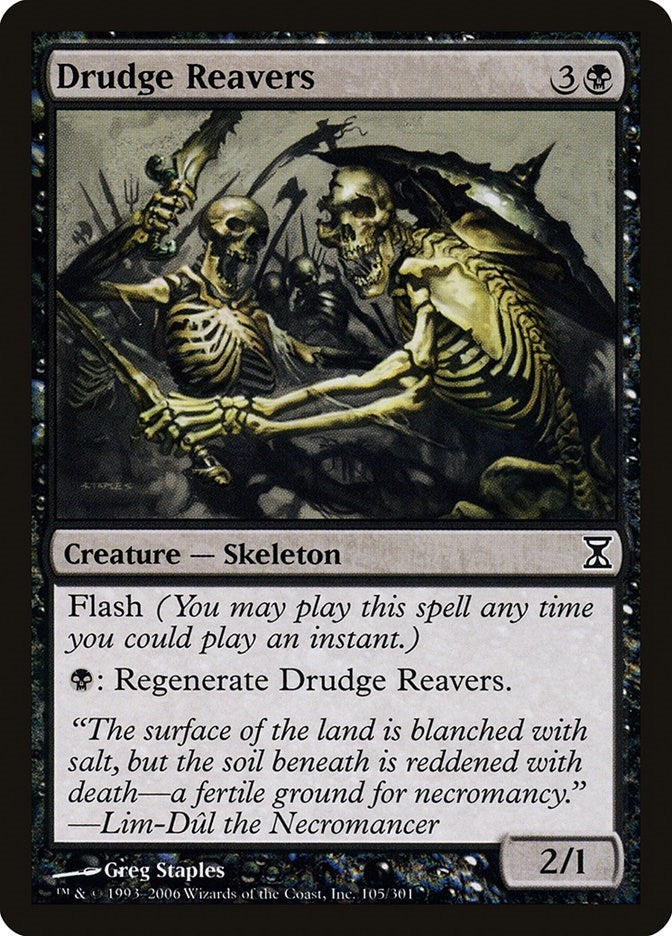 Image for Drudge Reavers (Time Spiral) (105) - Magic: The Gathering