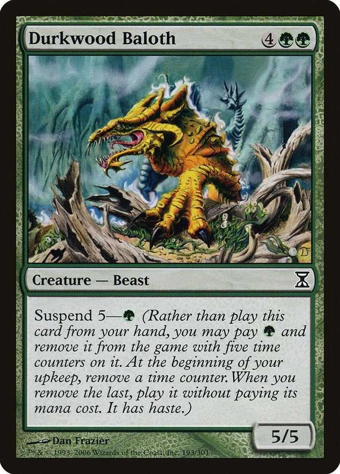 Image for Durkwood Baloth (Time Spiral) (193) - Magic: The Gathering