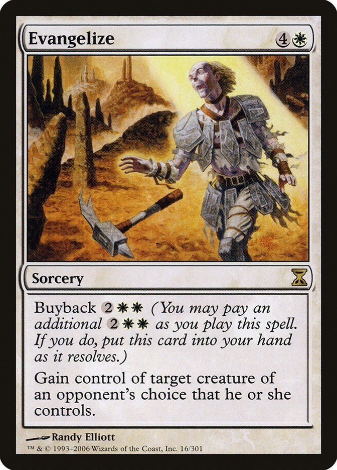 Image for Evangelize (Time Spiral) (16) - Magic: The Gathering