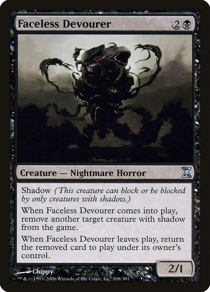 Image for Faceless Devourer (Time Spiral) (108) - Magic: The Gathering