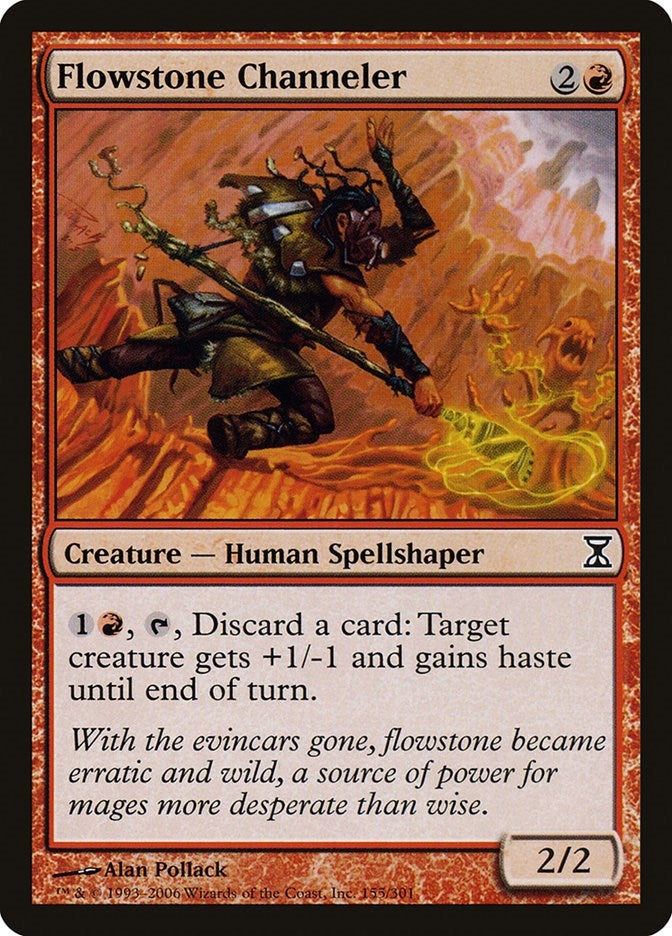 Image for Flowstone Channeler (Time Spiral) (155) - Magic: The Gathering