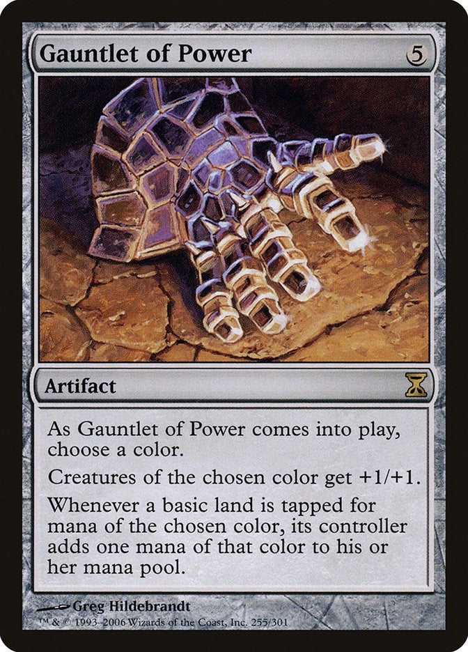 Image for Gauntlet of Power (Time Spiral) (255) - Magic: The Gathering