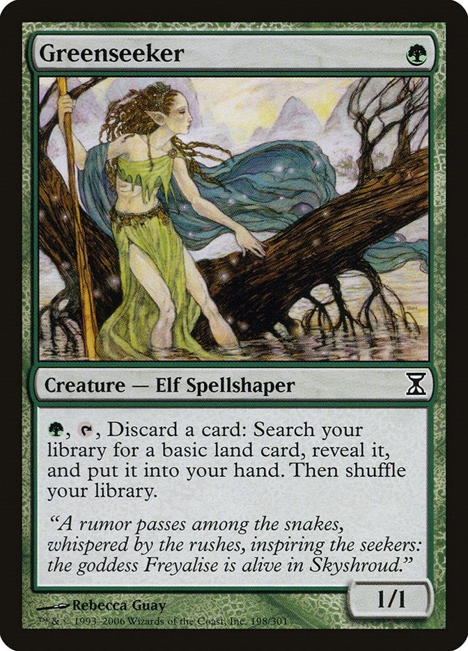 Image for Greenseeker (Time Spiral) (198) - Magic: The Gathering