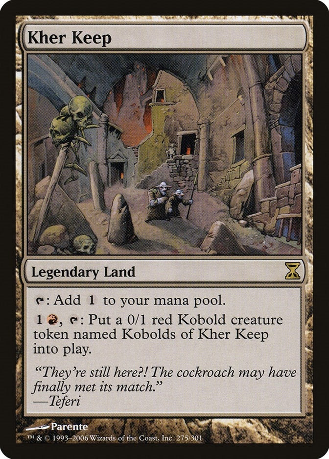 Image for Kher Keep (Time Spiral) (275) - Magic: The Gathering