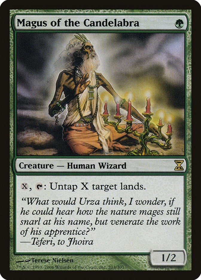 Image for Magus of the Candelabra (Time Spiral) (203) - Magic: The Gathering