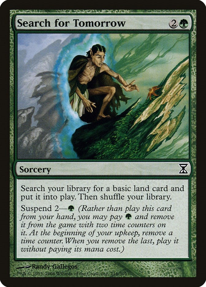 Image for Search for Tomorrow (Time Spiral) (216) - Magic: The Gathering