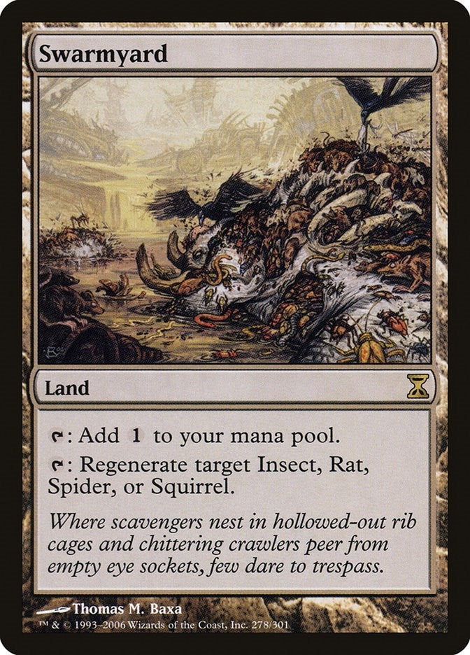 Image for Swarmyard (Time Spiral) (278) - Magic: The Gathering