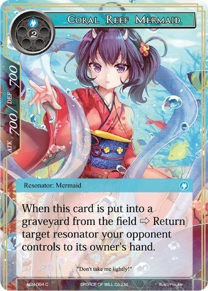 Image for Coral Reef Mermaid (Ancient Nights) (ACN-064) - Force of Will