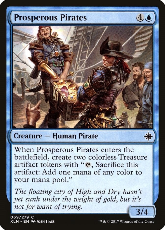 Image for Prosperous Pirates (Ixalan) (69) - Magic: The Gathering