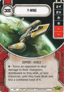 Image for Y-Wing (Card Only) (Empire at War) (29) - Star Wars: Destiny