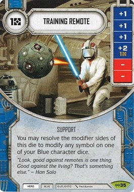 Image for Training Remote (Card Only) (Empire at War) (35) - Star Wars: Destiny