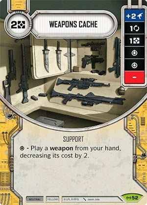 Image for Weapons Cache (Empire at War) (52) - Star Wars: Destiny