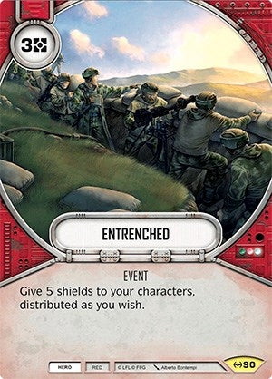 Image for Entrenched (Empire at War) (90) - Star Wars: Destiny