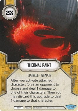 Image for Thermal Paint (Empire at War) (116) - Star Wars: Destiny