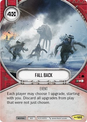 Image for Fall Back (Empire at War) (120) - Star Wars: Destiny