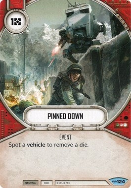 Image for Pinned Down (Empire at War) (124) - Star Wars: Destiny