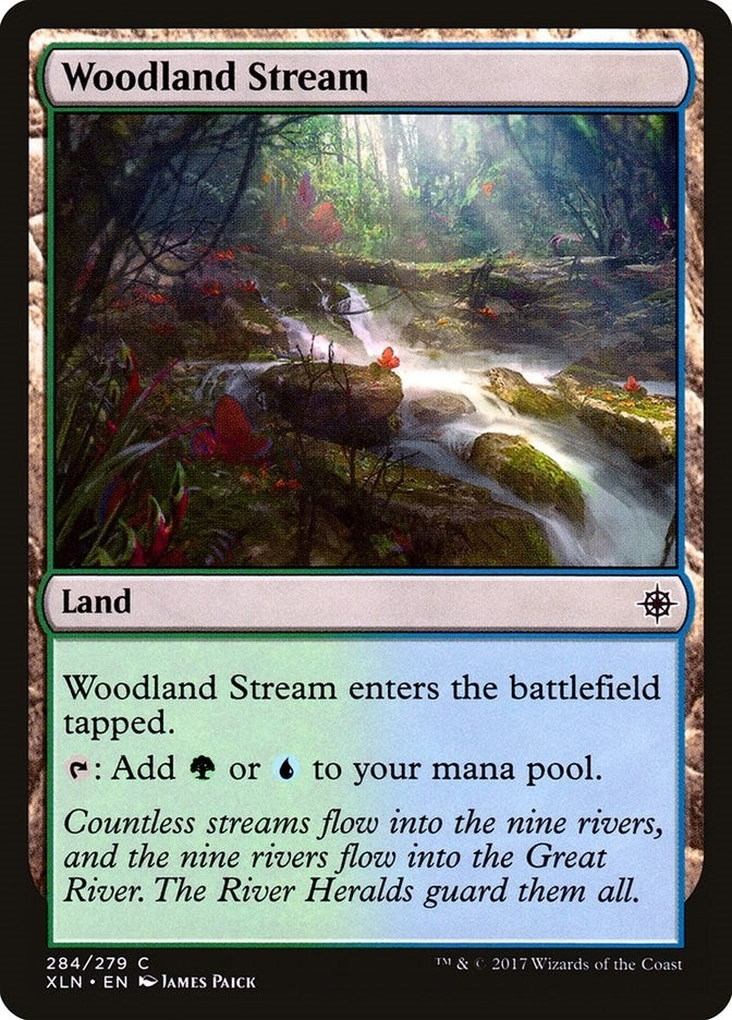 Image for Woodland Stream (Ixalan) (284) - Magic: The Gathering
