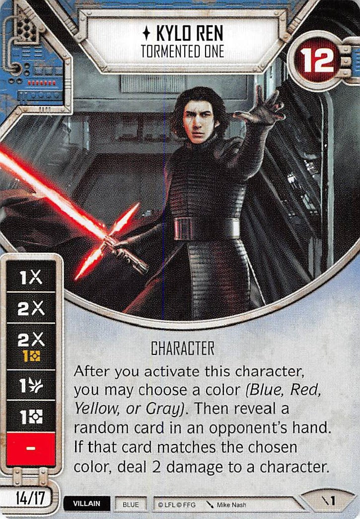 Image for Kylo Ren - Tormented One (Two-Player Game) (1) - Star Wars: Destiny