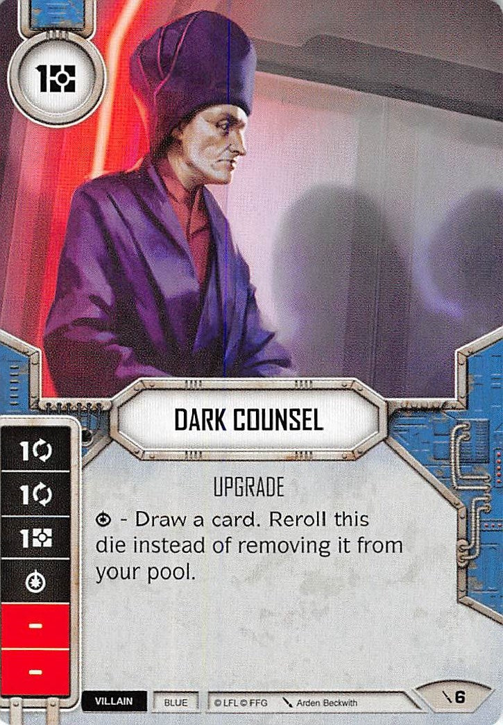 Image for Dark Counsel (Two-Player Game) (6) - Star Wars: Destiny