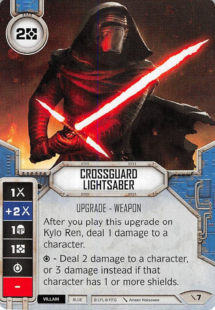 Image for Crossguard Lightsaber (Two-Player Game) (7) - Star Wars: Destiny
