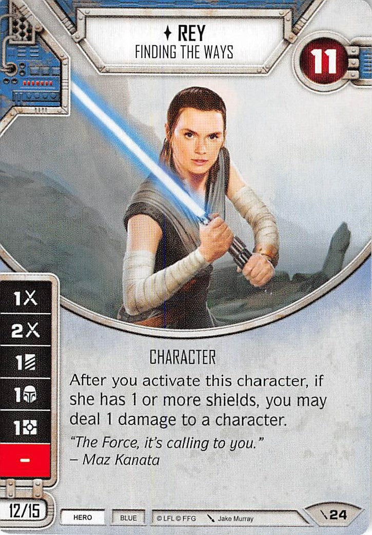 Image for Rey - Finding the Ways (Two-Player Game) (24) - Star Wars: Destiny