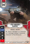 Image for Poe Dameron's Blaster (Card Only) (Two-Player Game) (29) - Star Wars: Destiny