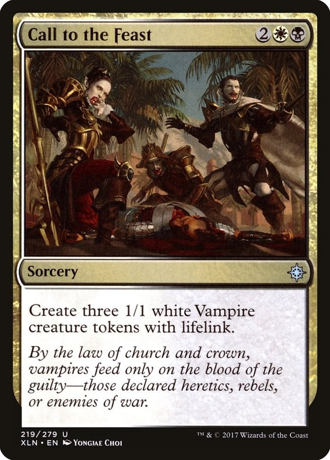 Image for Call to the Feast (Ixalan) (219) - Magic: The Gathering