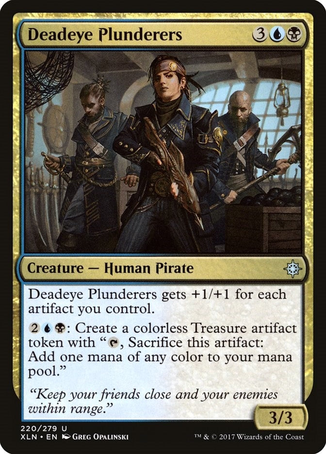 Image for Deadeye Plunderers (Ixalan) (220) - Magic: The Gathering