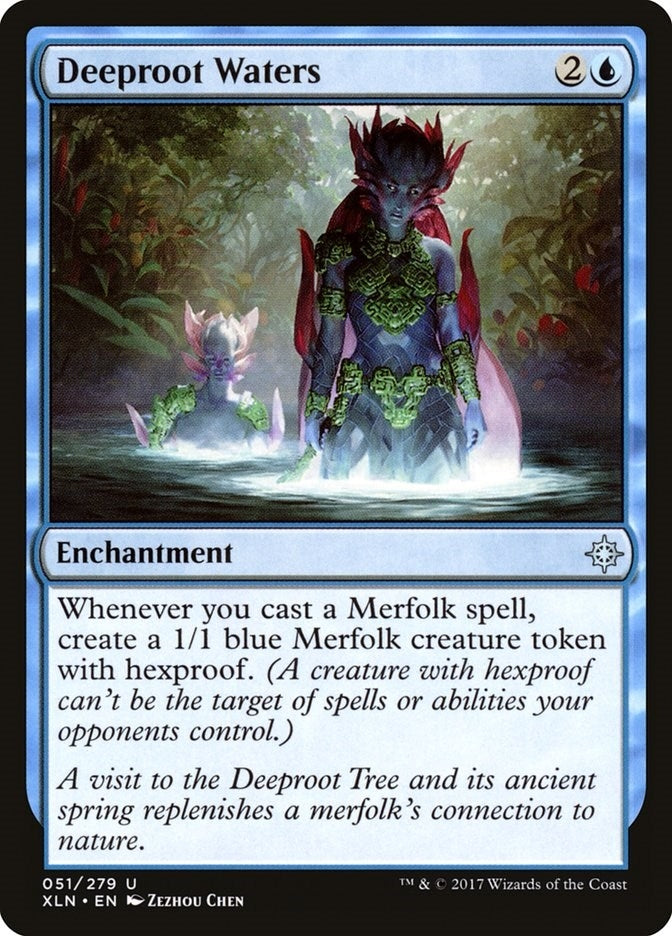 Image for Deeproot Waters (Ixalan) (51) - Magic: The Gathering