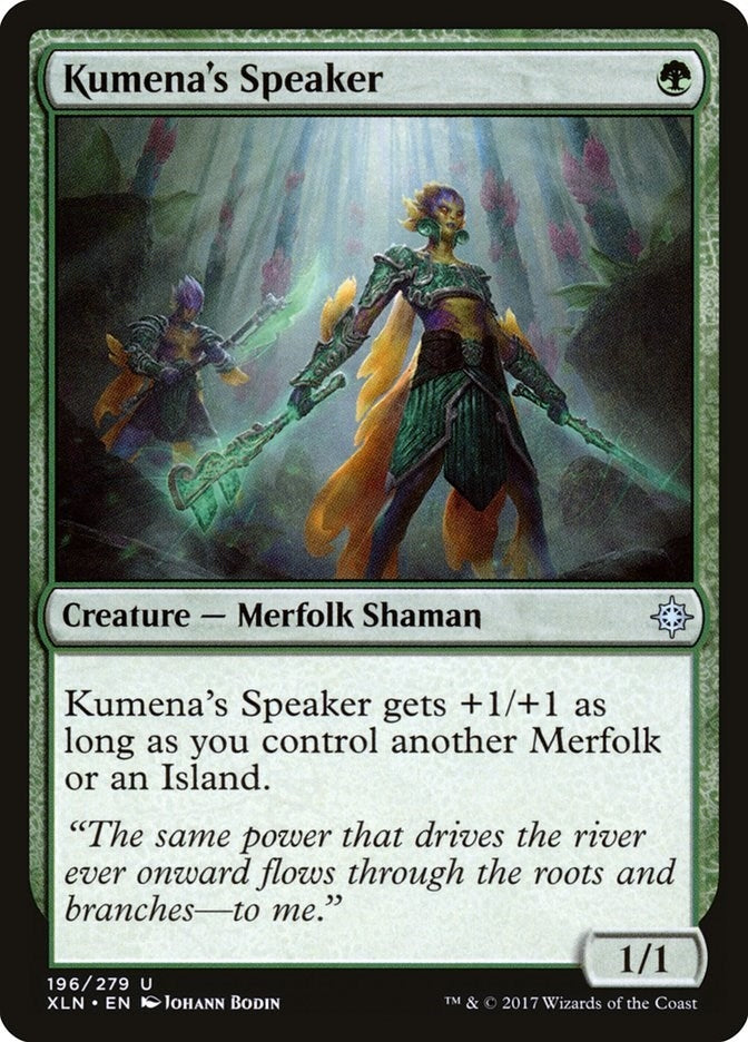 Image for Kumena's Speaker (Ixalan) (196) - Magic: The Gathering