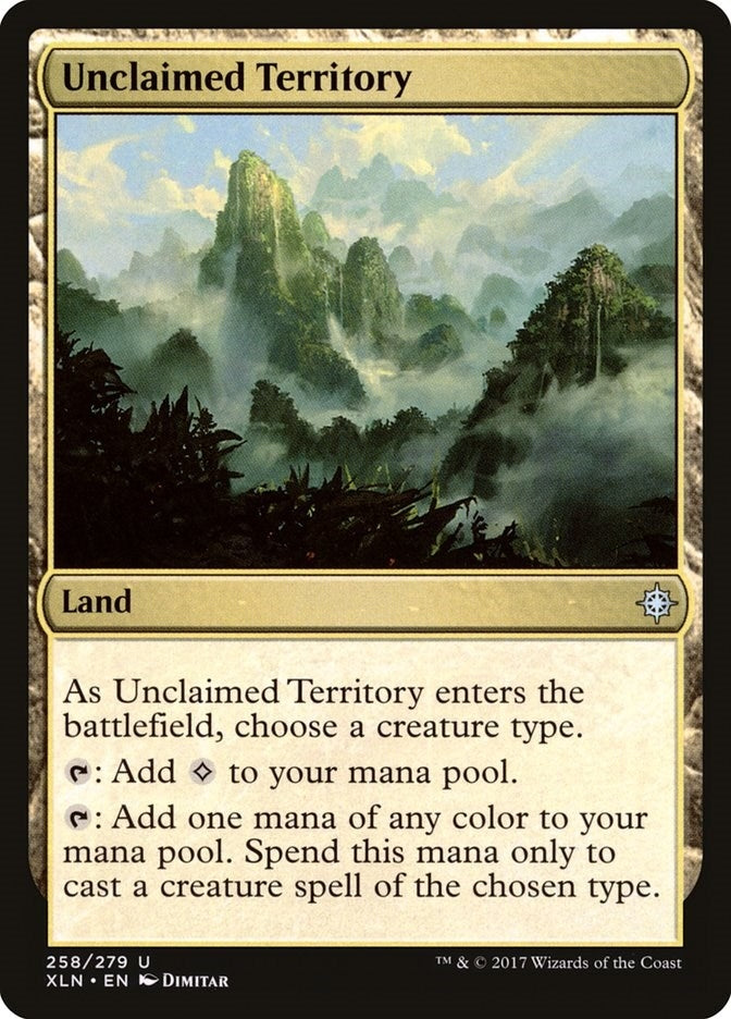 Image for Unclaimed Territory (Ixalan) (258) - Magic: The Gathering