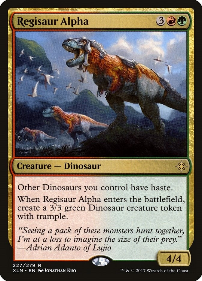 Image for Regisaur Alpha (Ixalan) (227) - Magic: The Gathering