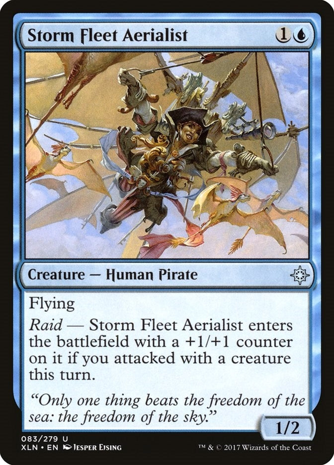 Image for Storm Fleet Aerialist (Ixalan) (83) - Magic: The Gathering