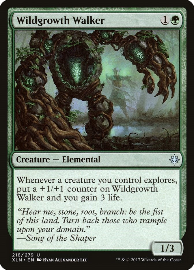 Image for Wildgrowth Walker (Ixalan) (216) - Magic: The Gathering
