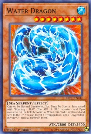 Image for Water Dragon (Legendary Duelists) (LEDU-EN042) - YuGiOh