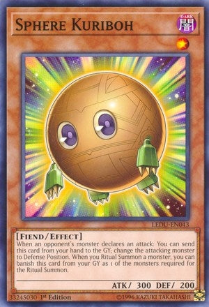 Image for Sphere Kuriboh (Legendary Duelists) (LEDU-EN043) - YuGiOh