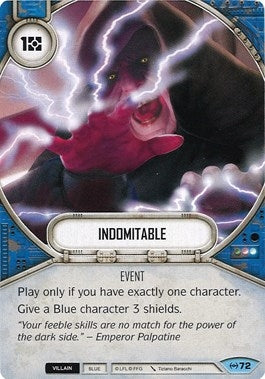 Image for Indomitable (Empire at War) (72) - Star Wars: Destiny