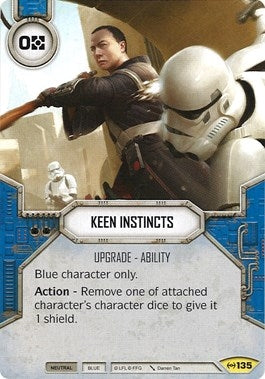 Image for Keen Instincts (Empire at War) (135) - Star Wars: Destiny