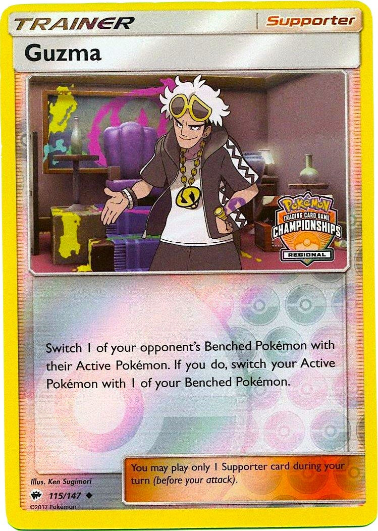 Image for Guzma - 115/147 (Regional Championships) (League & Championship Cards) (115/147) - Pokemon