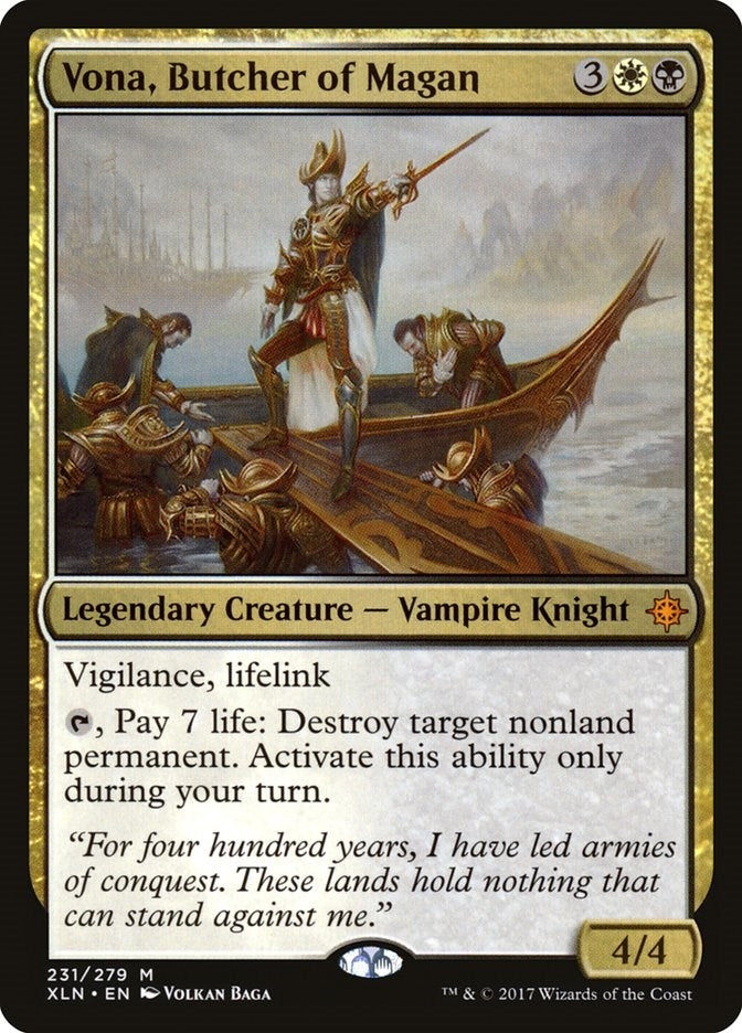 Image for Vona, Butcher of Magan (Ixalan) (231) - Magic: The Gathering