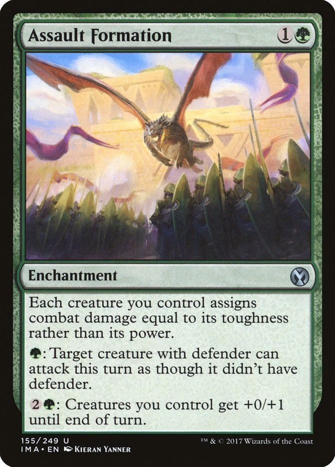 Image for Assault Formation (Iconic Masters) (155) - Magic: The Gathering