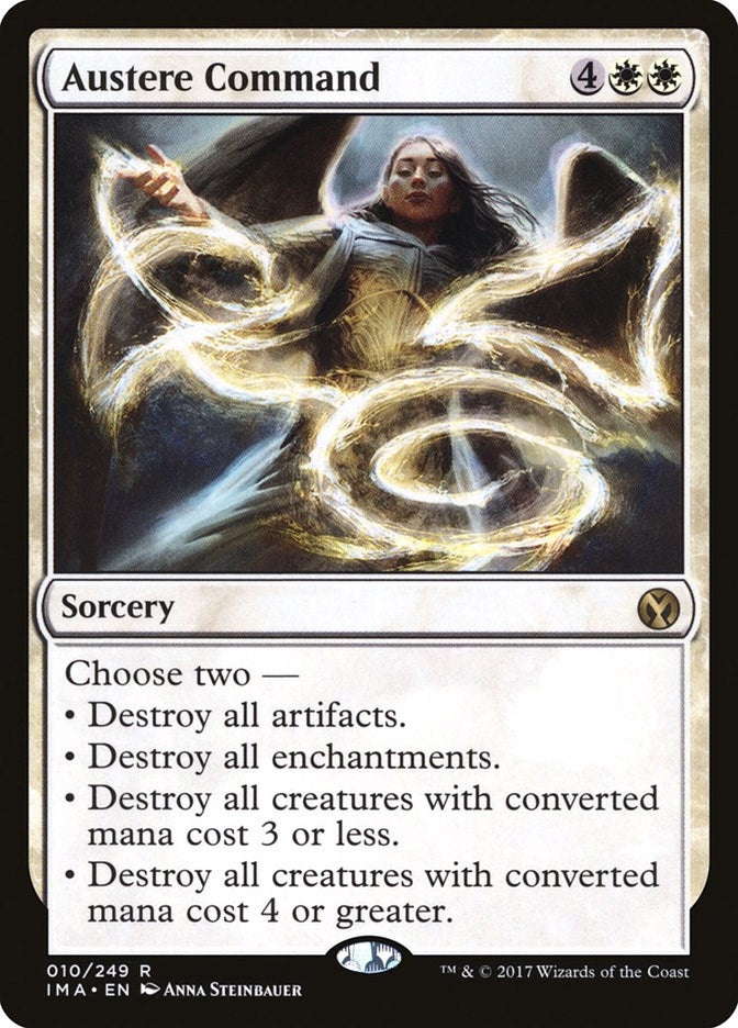 Image for Austere Command (Iconic Masters) (10) - Magic: The Gathering